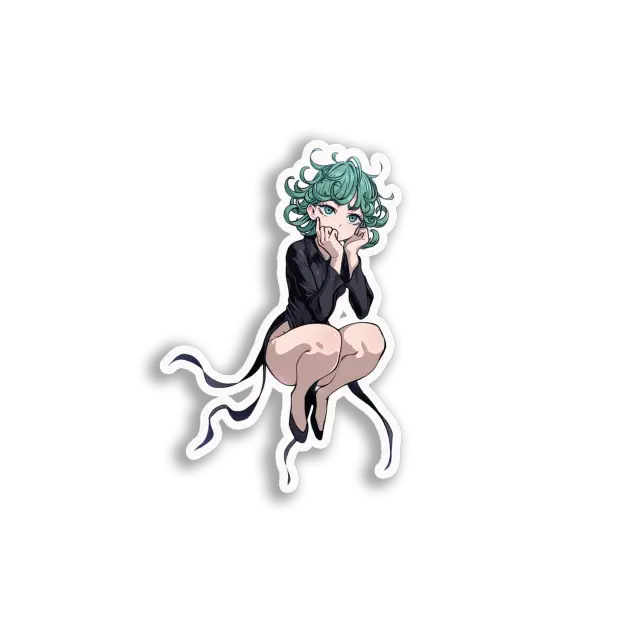 Tatsumaki Anime-Kunst-Sticker