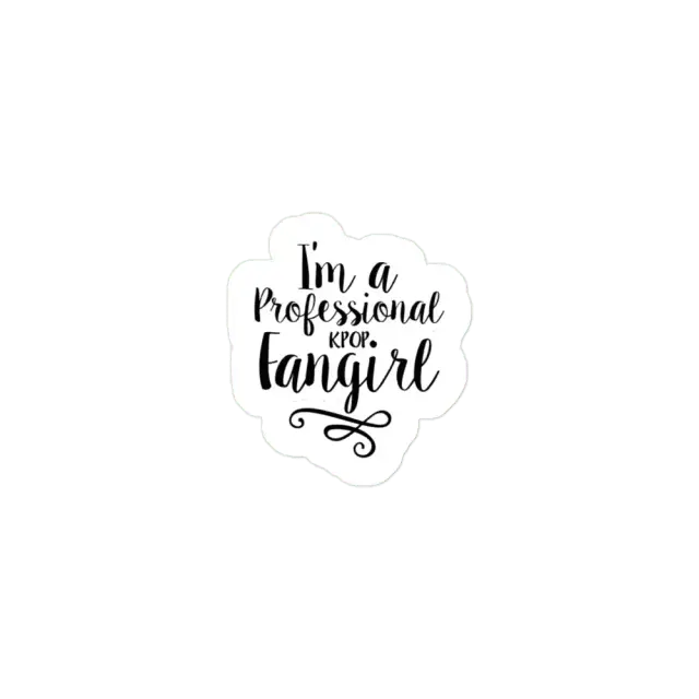 Ich bin ein K-Pop-Fangirl Sticker