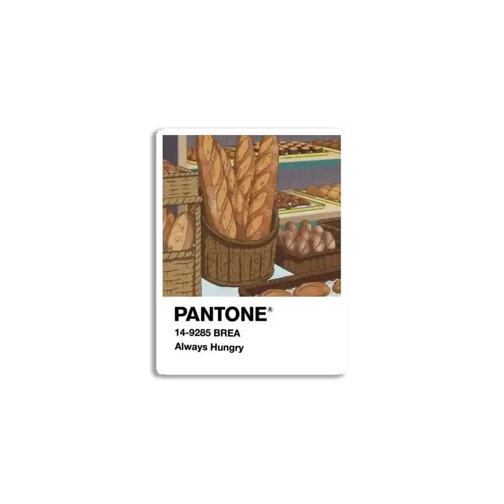 Immer hungrig Pantone