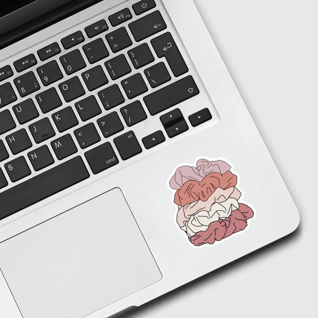 Scrunchies-Sticker