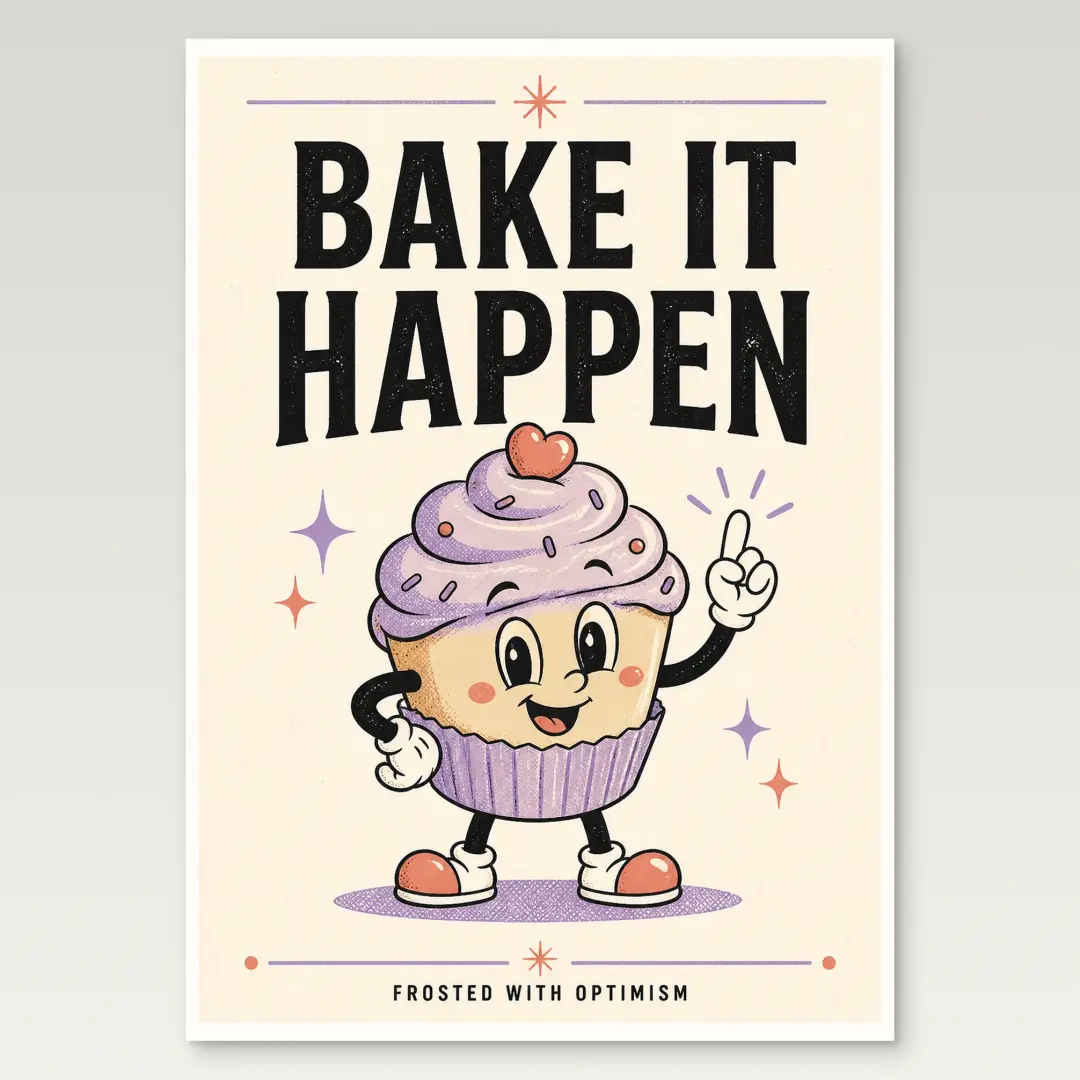 Cupcake-Poster