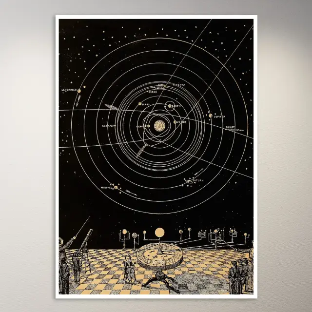 Astronomie-Poster