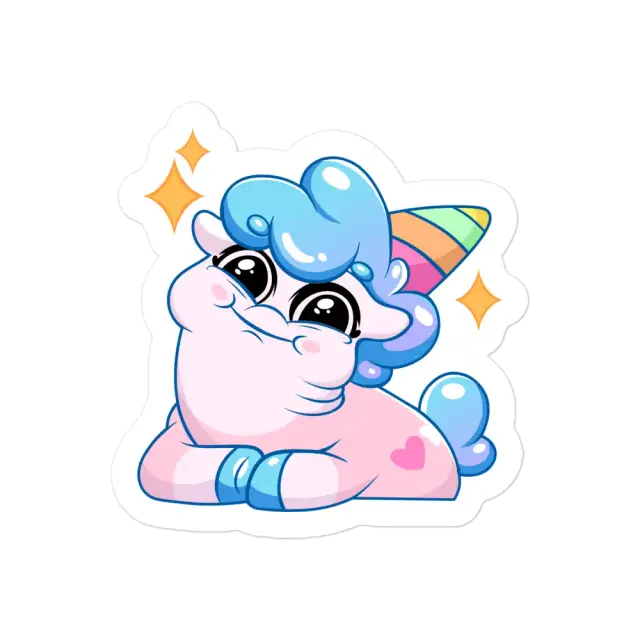 Little Sweety Unicorn Sticker
