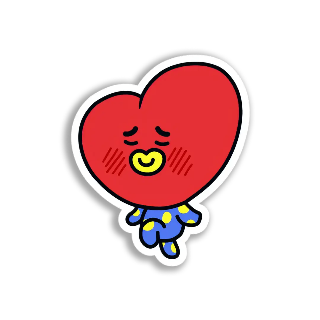 Pegatina de Tata de BT21