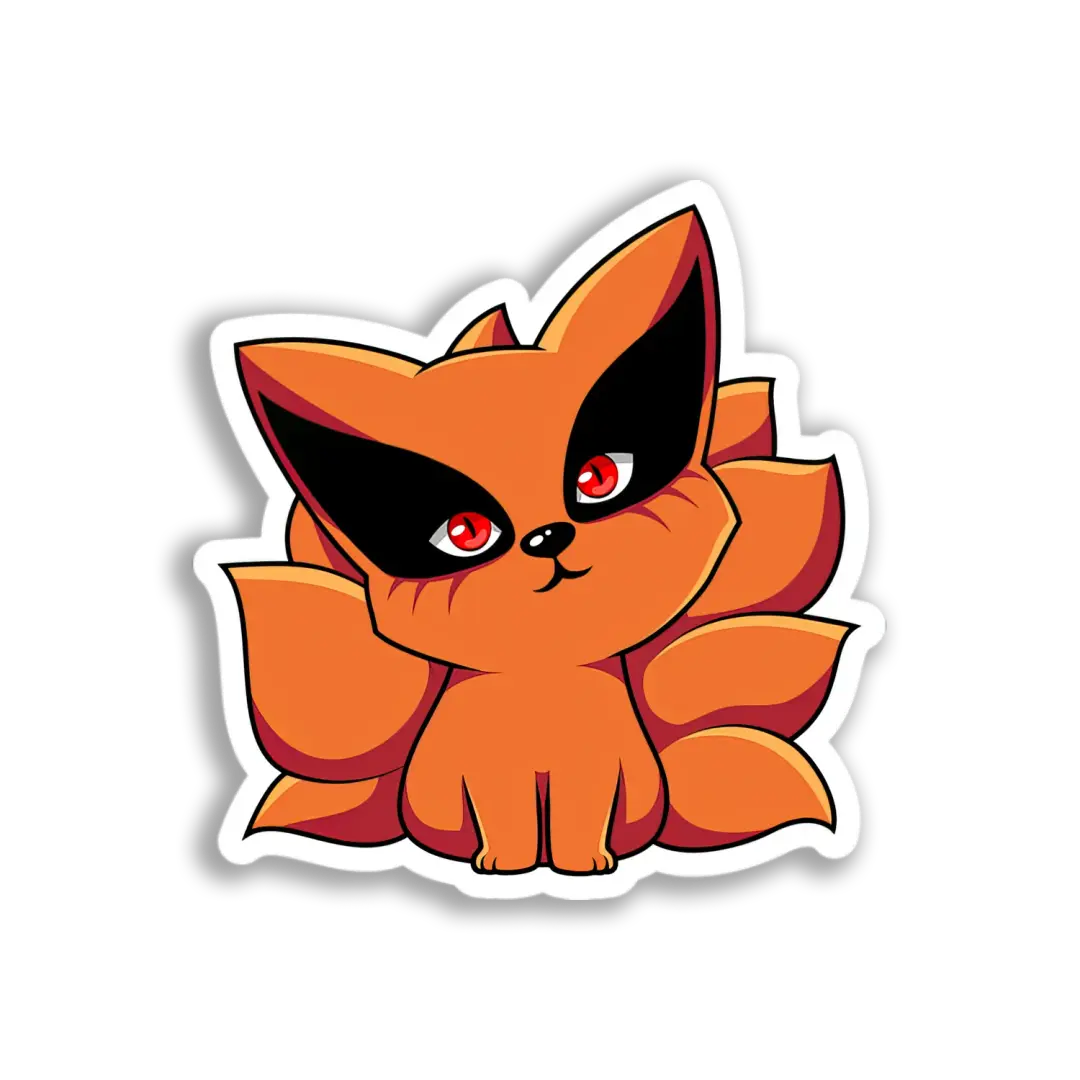 Nine-Tailed Fox Kit Sticker