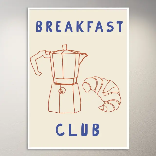 The Breakfast Club Poster