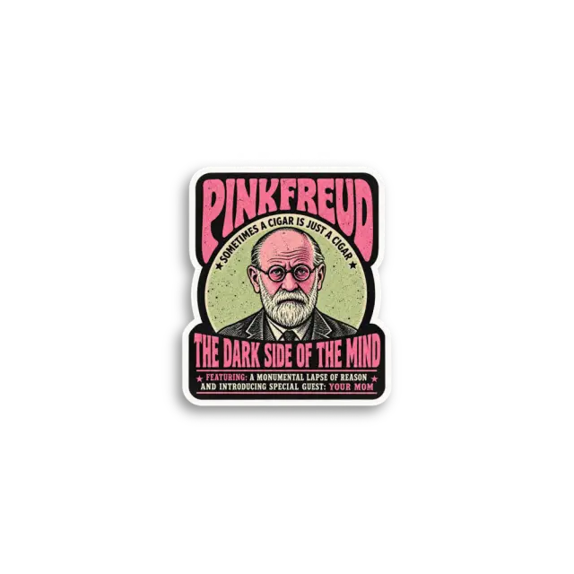 Pegatina Pink Freud