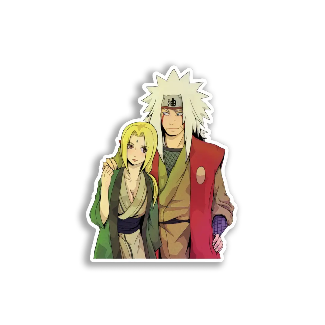 Jiraiya 與 Tsunade 貼紙
