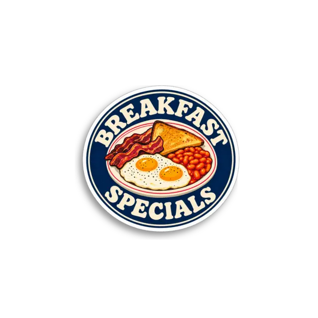 Pegatina Especiales de desayuno
