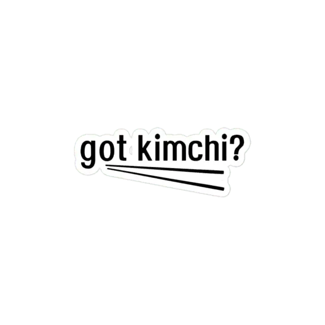 Got Kimchi (Essstäbchen) Sticker