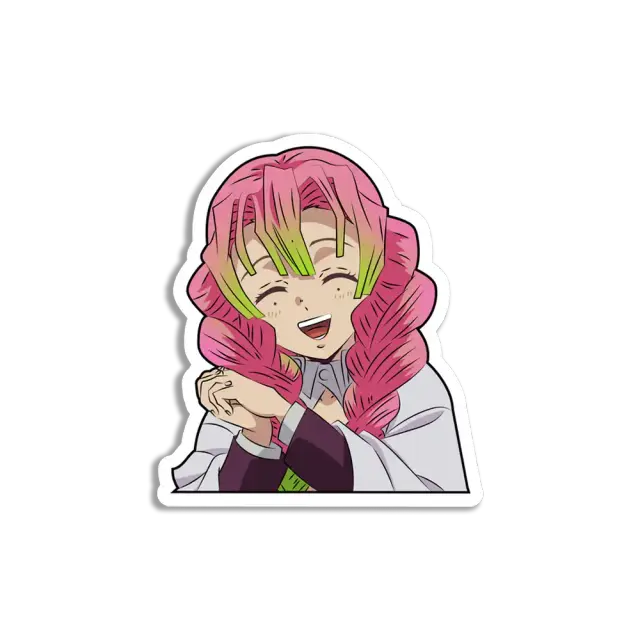 Mitsuri Kanroji Lächeln Sticker