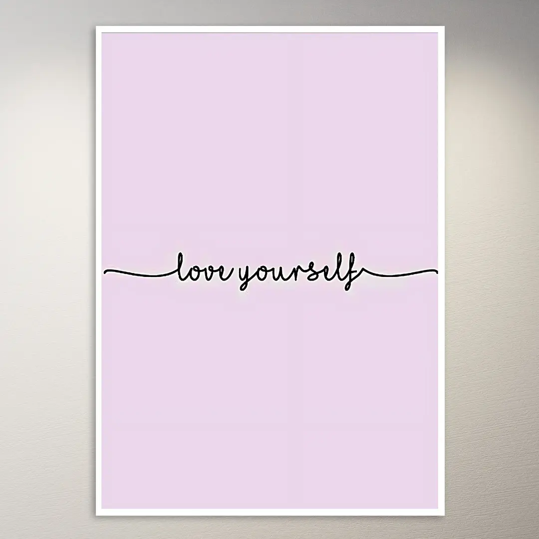 Love Yourself Korean Poster