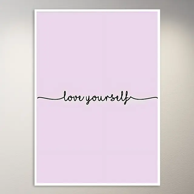 Love Yourself Koreanisches Poster