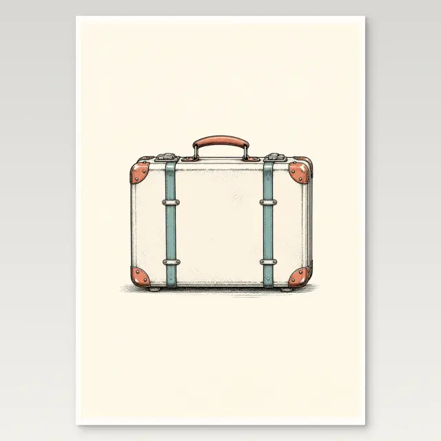 Suitcase Poster