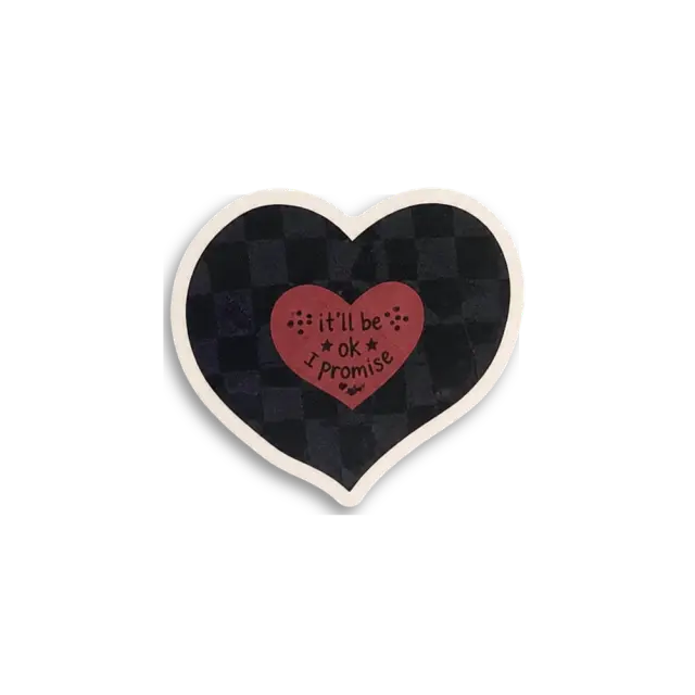 It'll Be Ok Heart Sticker