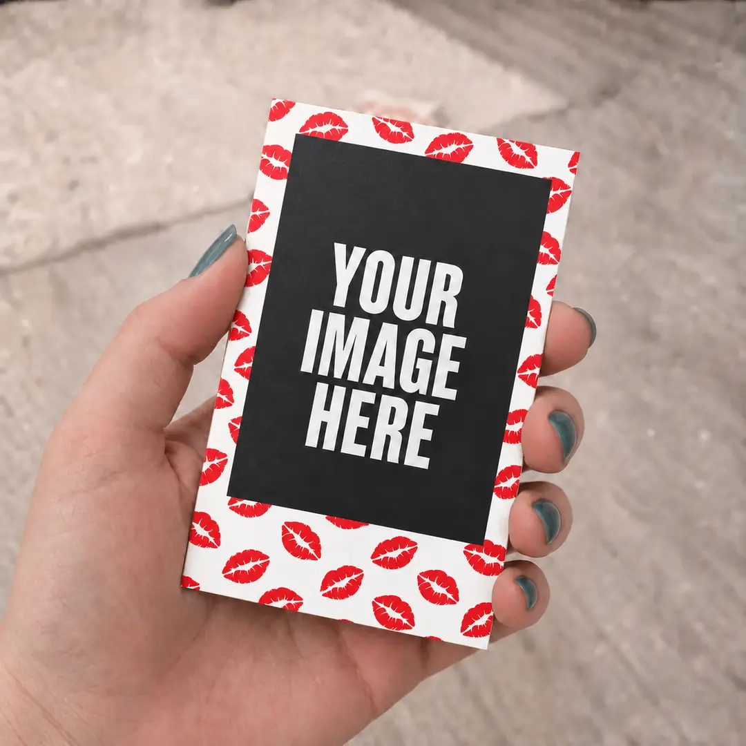 Kiss Marks Polaroids